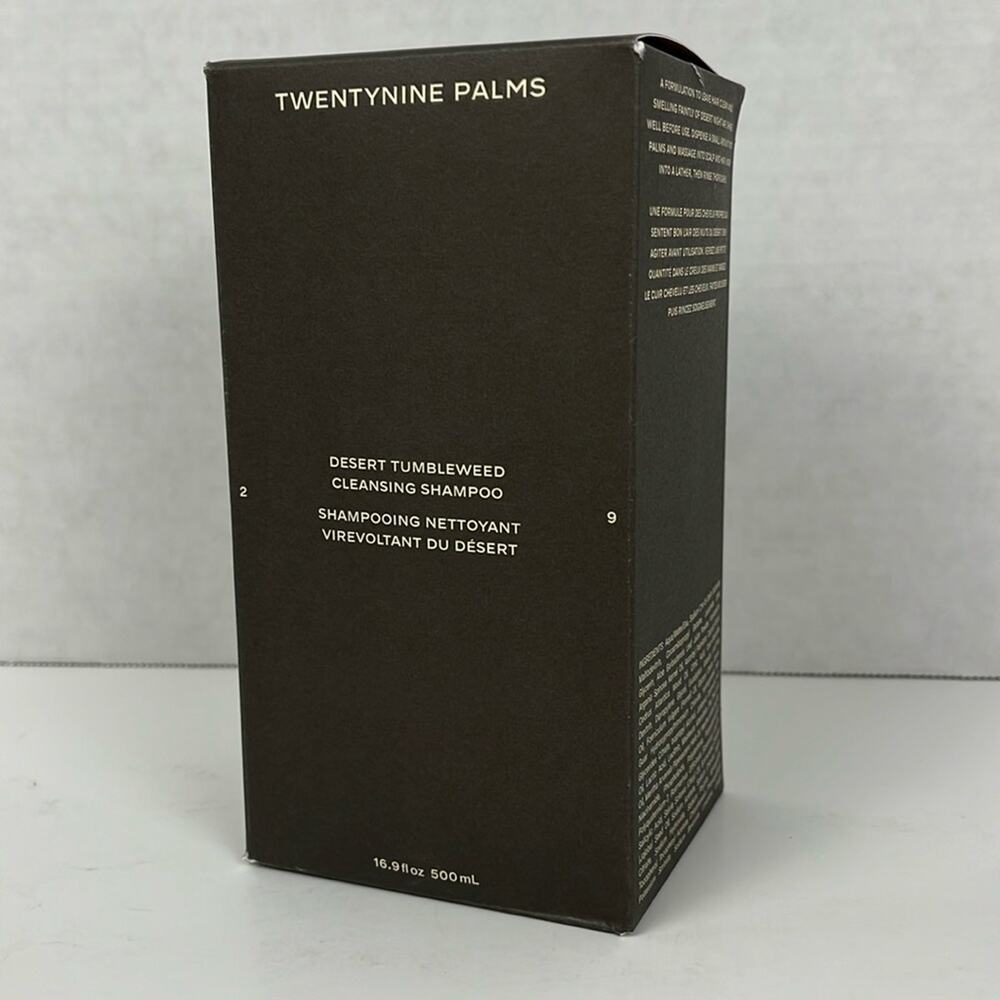 Twentynine Palms Desert Tumbleweed Cleansing Shampoo 16.9 fl oz Pump Sage Rosema